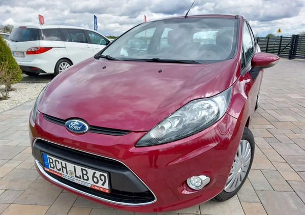 Ford Fiesta cena 18999 przebieg: 163000, rok produkcji 2009 z Kościerzyna małe 781